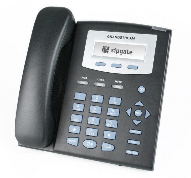 گوشی تلفن گرنداستریم مدل GXP1200 تلفنی با کارایی بالا و طراحی زیبا