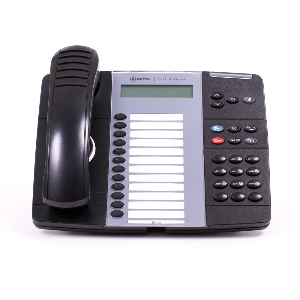 گوشی تلفن ویپ مایتل 5312 با ابعاد مناسب و وزن سبک یکی از پرکاربردترین گوشی‌های تحت شبکه مایتل