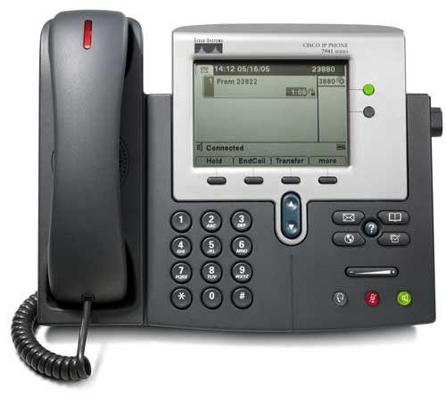 گوشی تلفن سیسکو مدل 7941G مناسب برای شرکت‌ها و سازمان‌های پرترافیک