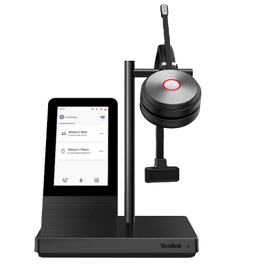 هدست یلینک مدل WH66 Mono یکی باکیفیت‌ترین هدست‌های یلینک و شامل یک هدست قابل تبدیل و یک پایه کاملاً پیشرفته