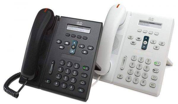 گوشی تلفن سیسکو مدل 6921 مناسب کاربرانی با مکالمات تلفنی معمولی