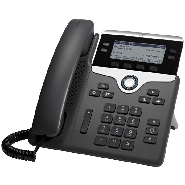 گوشی تلفن سیسکو مدل 7841 با کاربری آسان، امنیت بسیار بالا و ارتباط گفتاری مقرون به صرفه