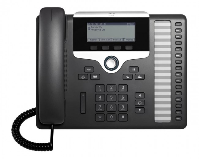 گوشی تلفن سیسکو مدل 7861 یک گوشی تلفن‌ مدیریتی و اپراتوری