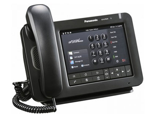 گوشی تلفن پاناسونیک KX-UT670 یک گوشی تلفن SIP تحت شبکه و مدیریتی