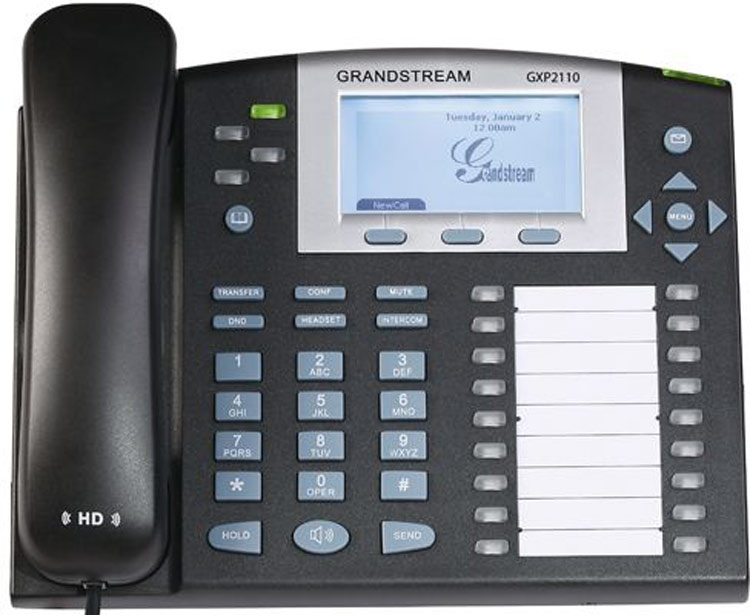 گوشی تلفن گرنداستریم مدل GXP2110 مخصوص کسب و کارهای متوسط