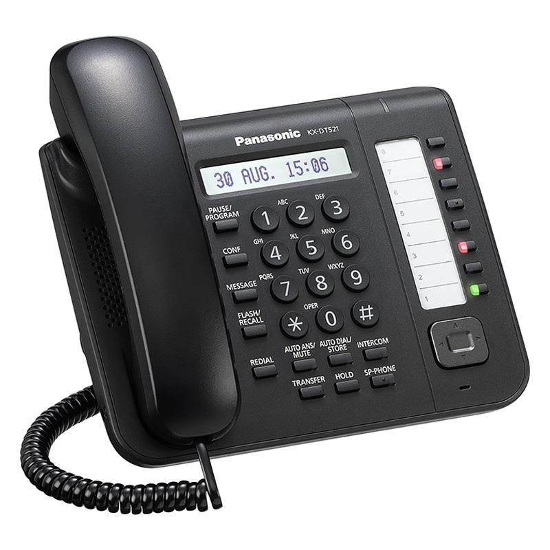 گوشی تلفن KX-DT521 Panasonic پرفروش‌ترین و محبوب‌ترین گوشی تلفن‌های دیجیتال