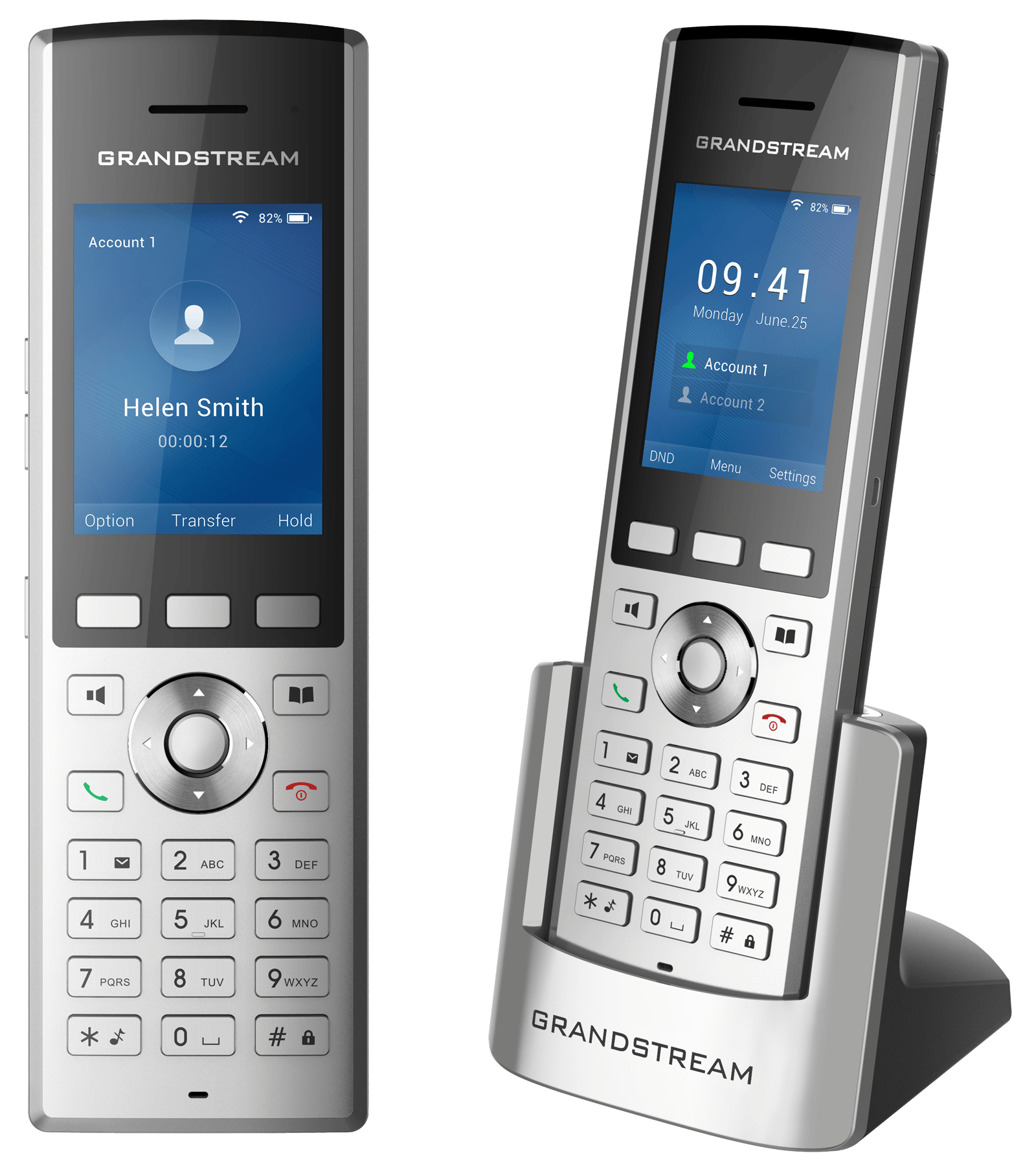 گوشی تلفن گرنداستریم WP820 یک گوشی در رده‌های کارشناسی، اپراتوری و مدیریتی