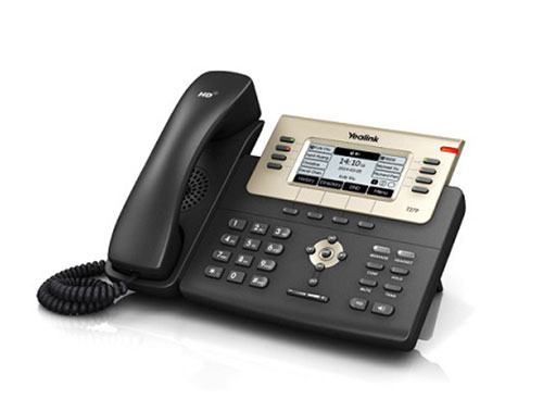 گوشی تلفن Yealink SIP-T27P مناسب برای کاربران عادی و مدیران رده‌ی میانی