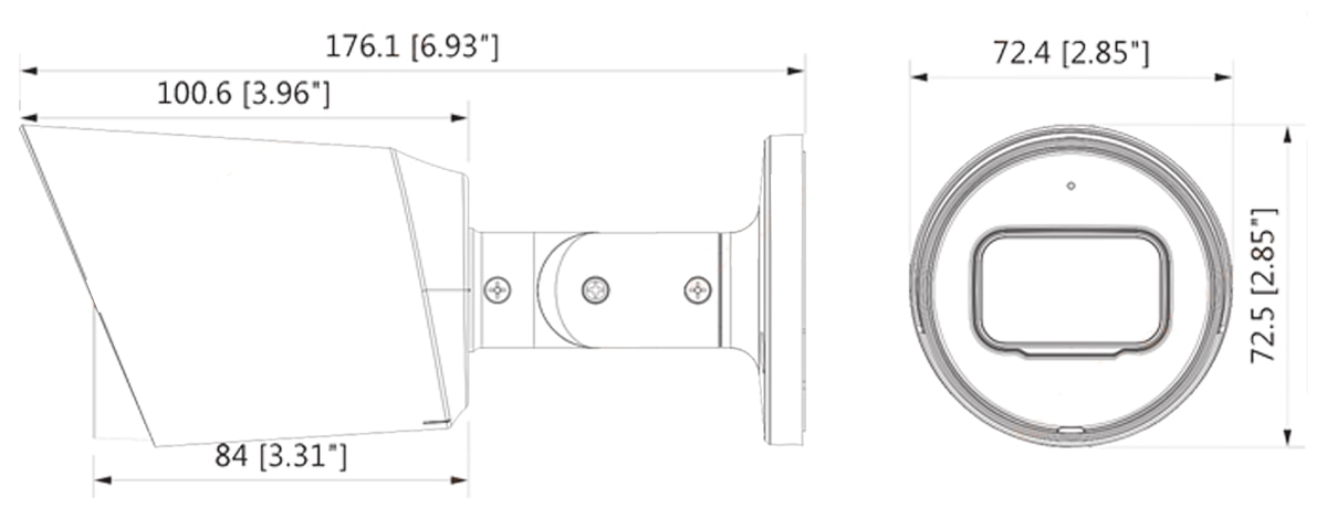 دوربین مدار بسته بولت داهوا HAC-HFW1200TP